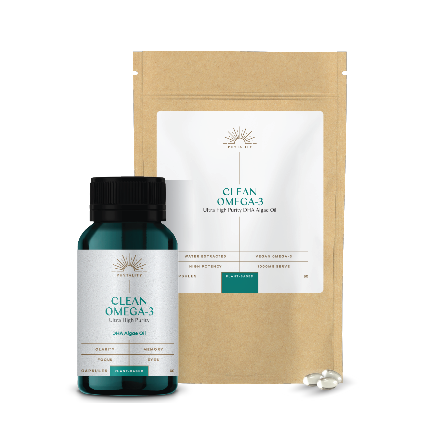 Clean Omega-3 DHA Capsules