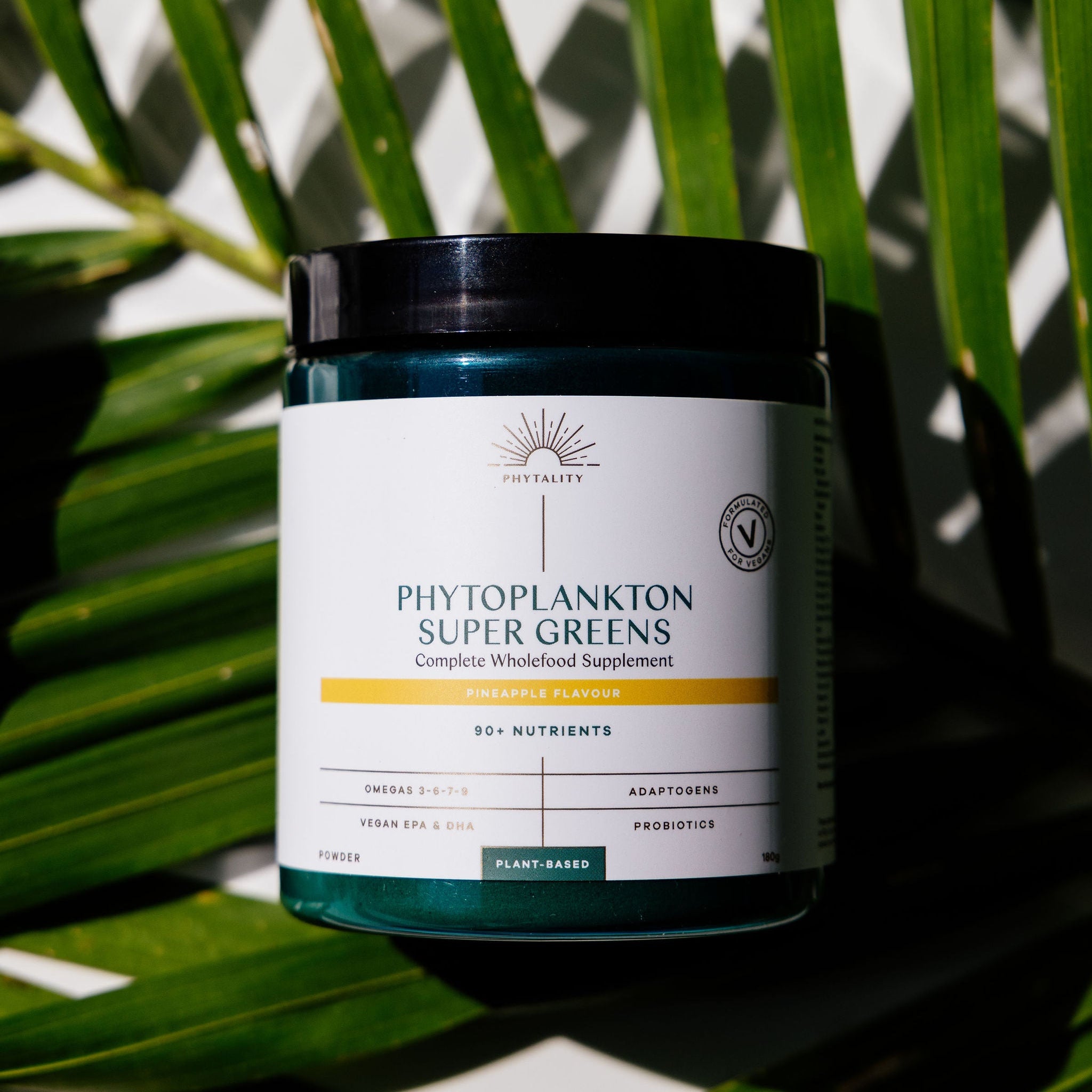 Phytality Super Greens powder lifestyle shot